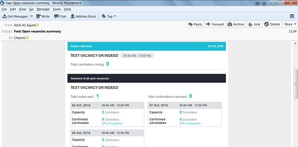 System will do automatic follow-ups