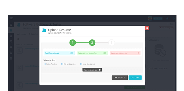 System generates short URL. Share this URL