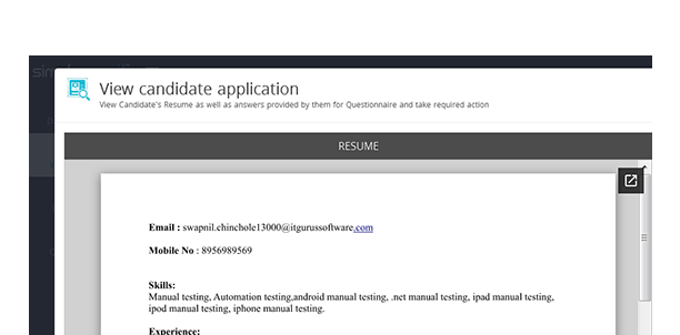 Define interview schedule