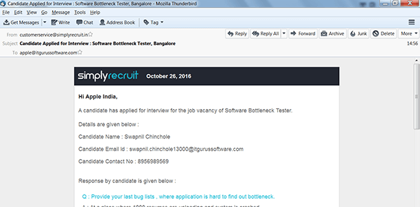 System will do automatic follow-ups